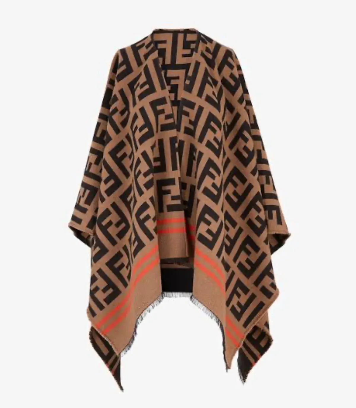 FF Poncho Multi Colour Wool and Silk - Image 3