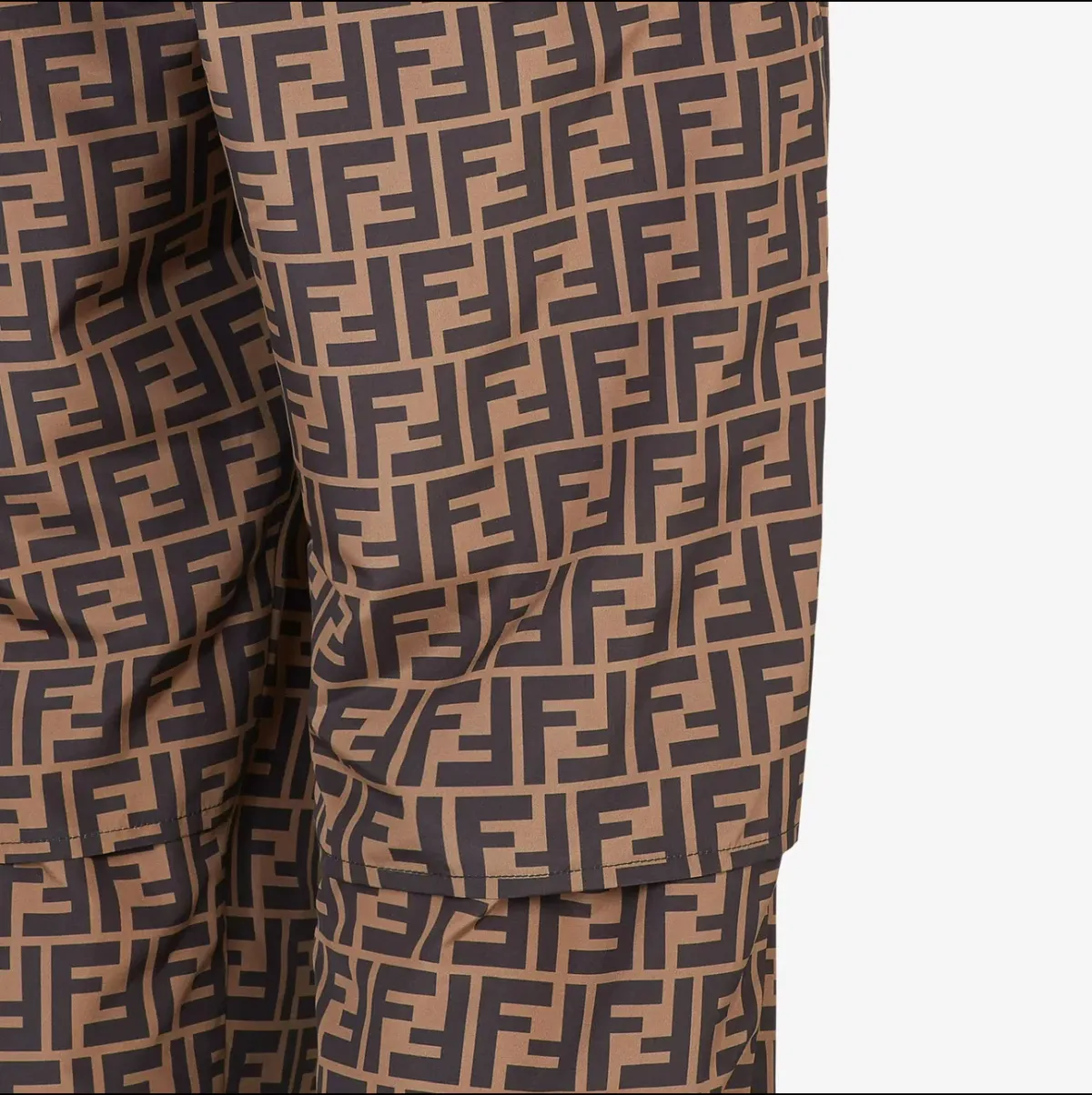 Brown Silk Scarf Top - Image 2
