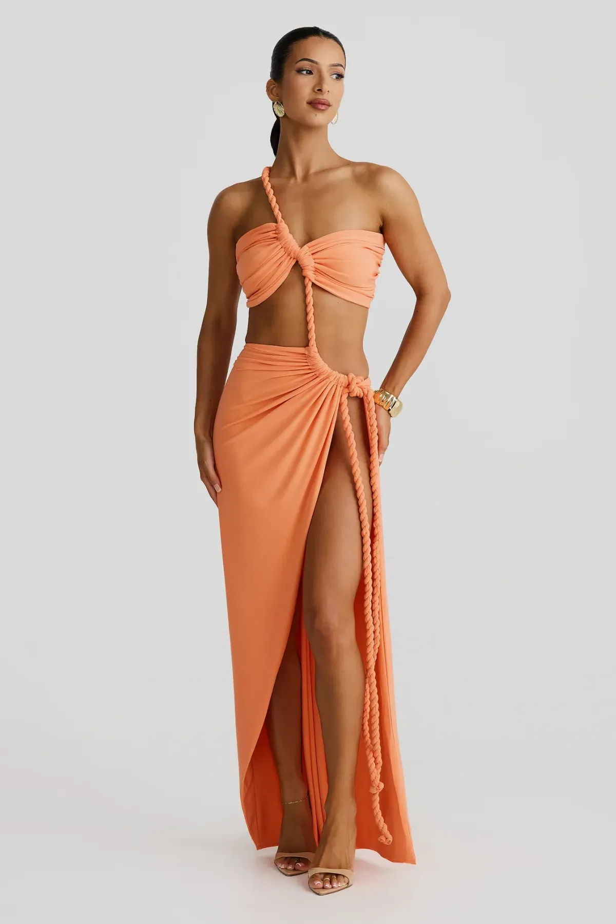 Zamara Papaya Dress - Image 1