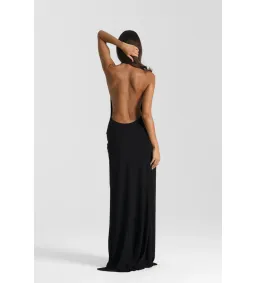 Natalie Rolt Winona Gown Maxi Dress in Black Size AU 6 for rent on The Volte - image 3
