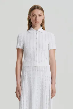 Pleat Lace White Set for rent on The Volte - image 2