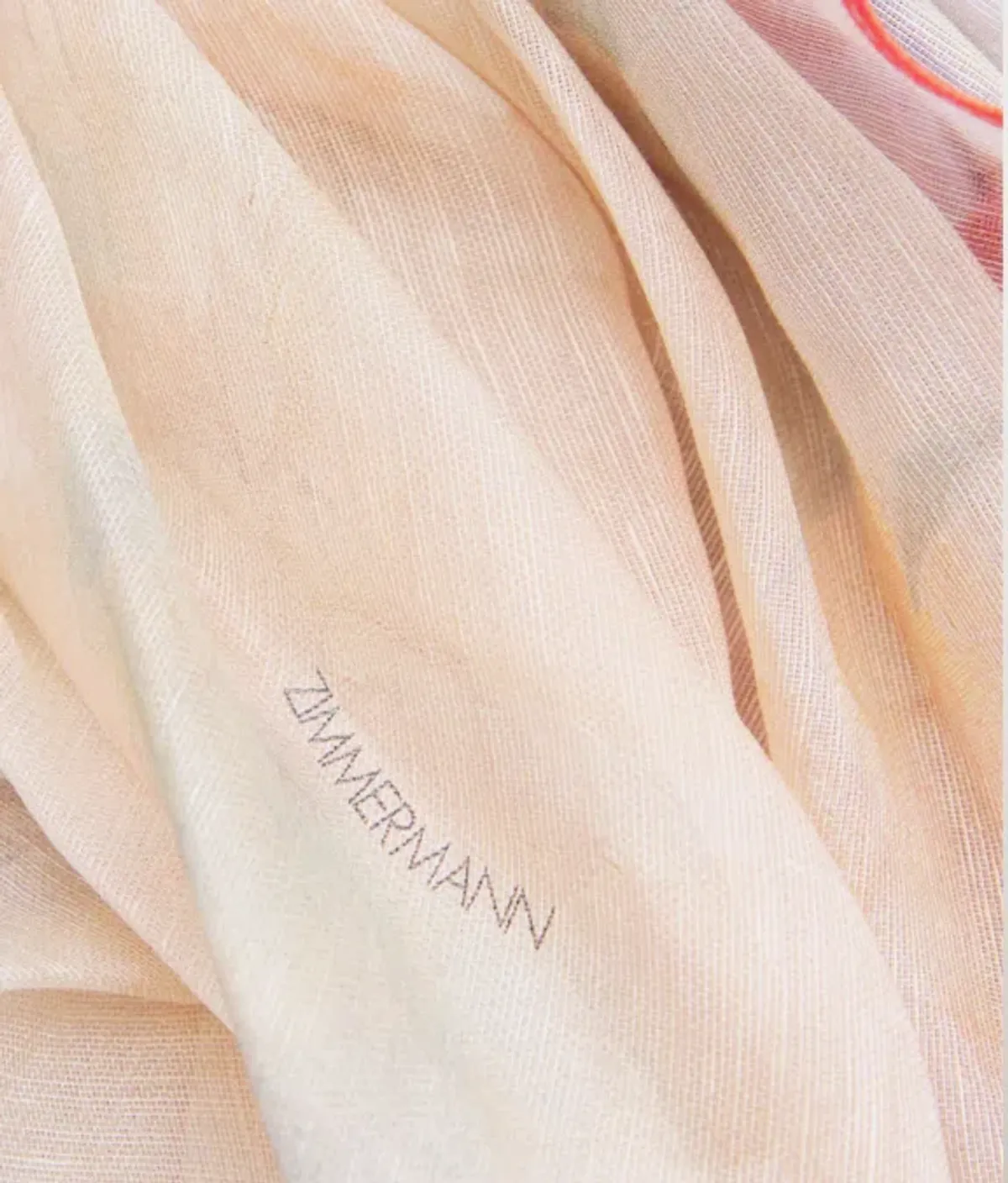 Zimmermann Crush Ruffled Off-the-shoulder Linen-silk Gown In Multi Floral Gown in size 8 - Image 7