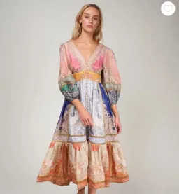 Zimmerman Anneken Lantern dress  for rent on The Volte - image 2