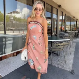 Alemais Laurence Midi Dress Size 10 for rent on The Volte - image 3