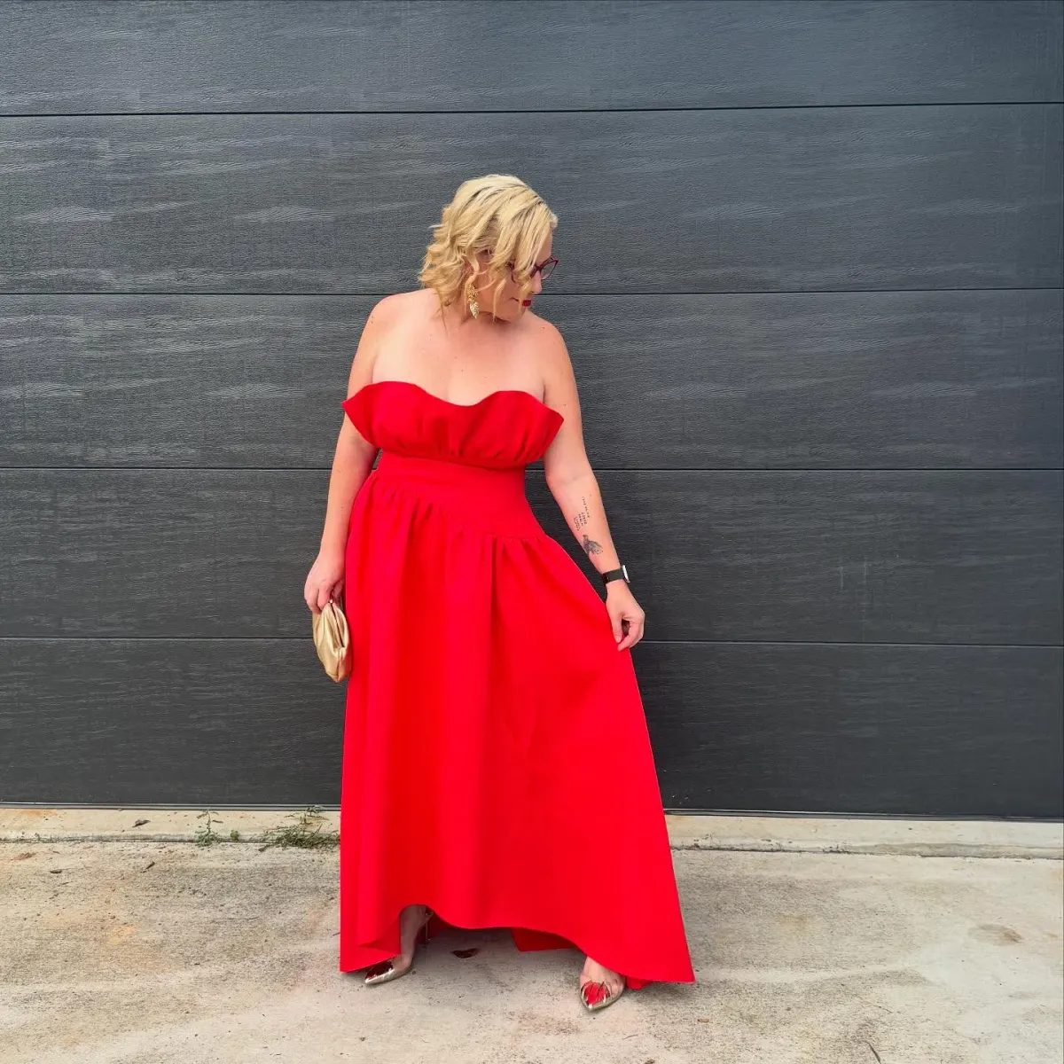 Elliatt Laurel Sleeveless Maxi Dress in Red XL/AU14 - Image 2