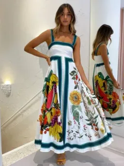 Alemais Fruitta Sundress in Multi Size 6 for rent on The Volte - image 1