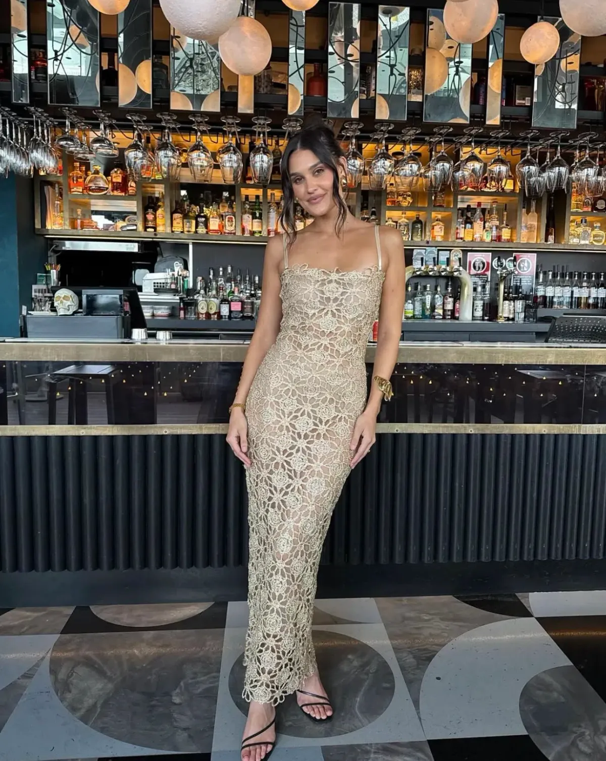 KENDRA DRESS | GOLD - Image 1
