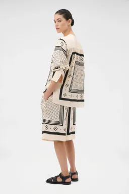 SPOT SCARF PRINT BLOUSE for rent on The Volte - image 2