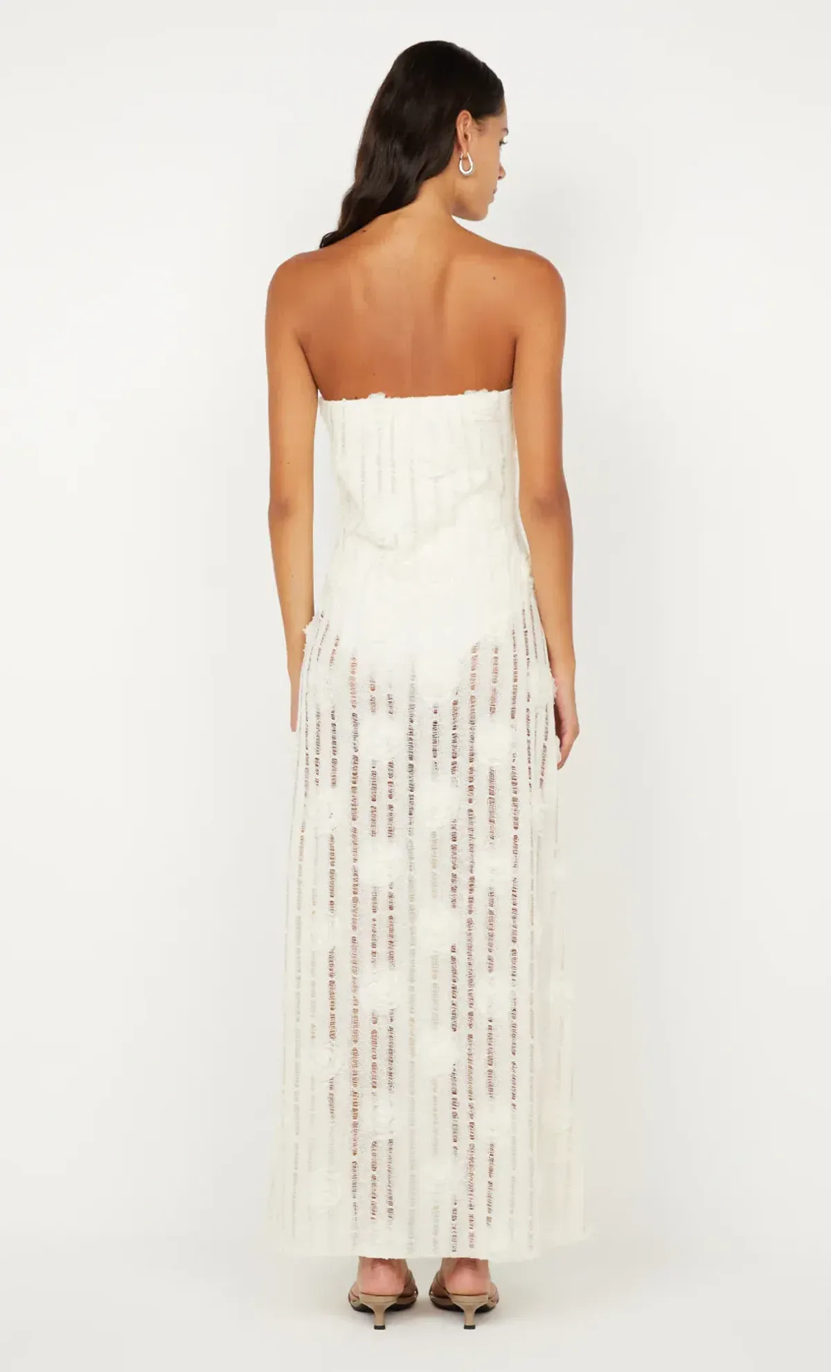 Bec & Bridge AMELIE STRAPLESS DRESS Ivory Size 6 - Image 2