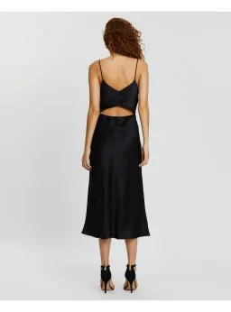 Bec & Bridge Mila Midi Dress Black Size AU 6 for rent on The Volte - image 4