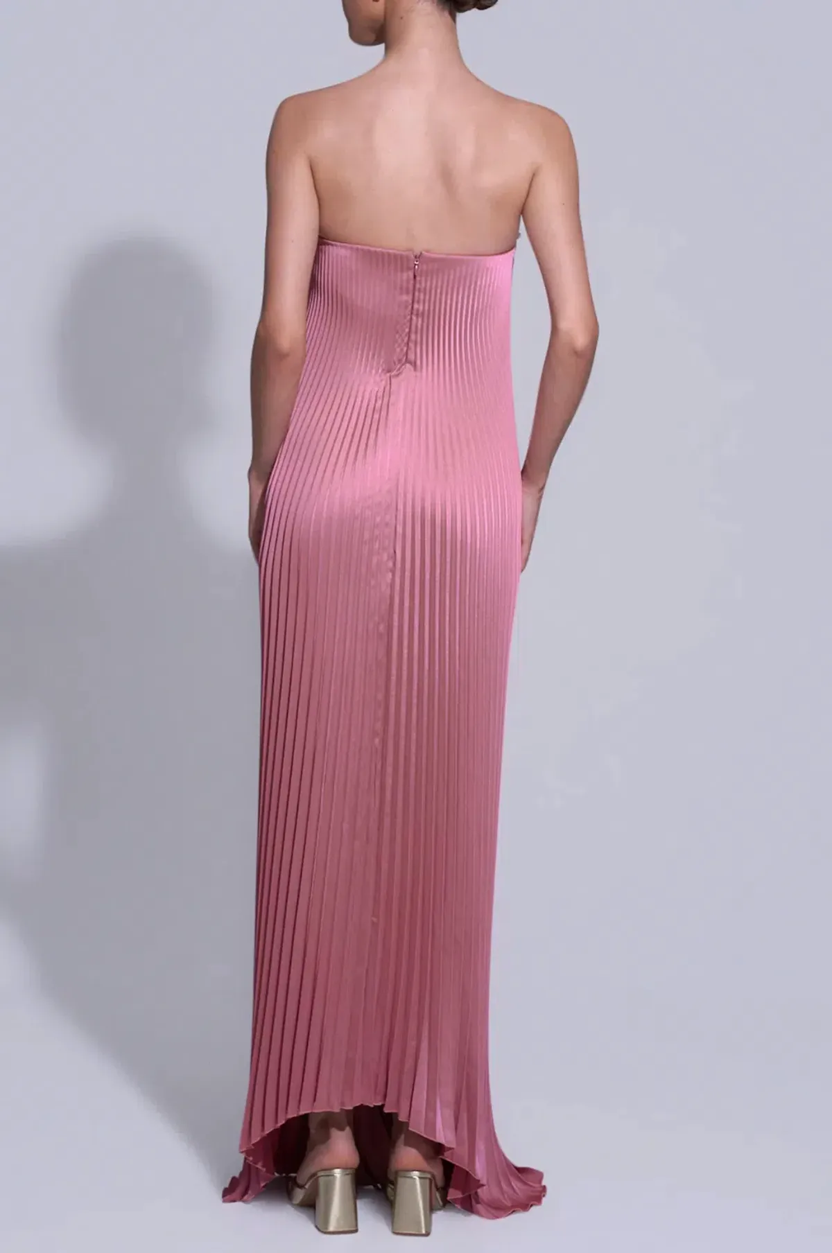 L'Idée black Tie Gown Dusty Rose Size S / AU 8 - Image 4