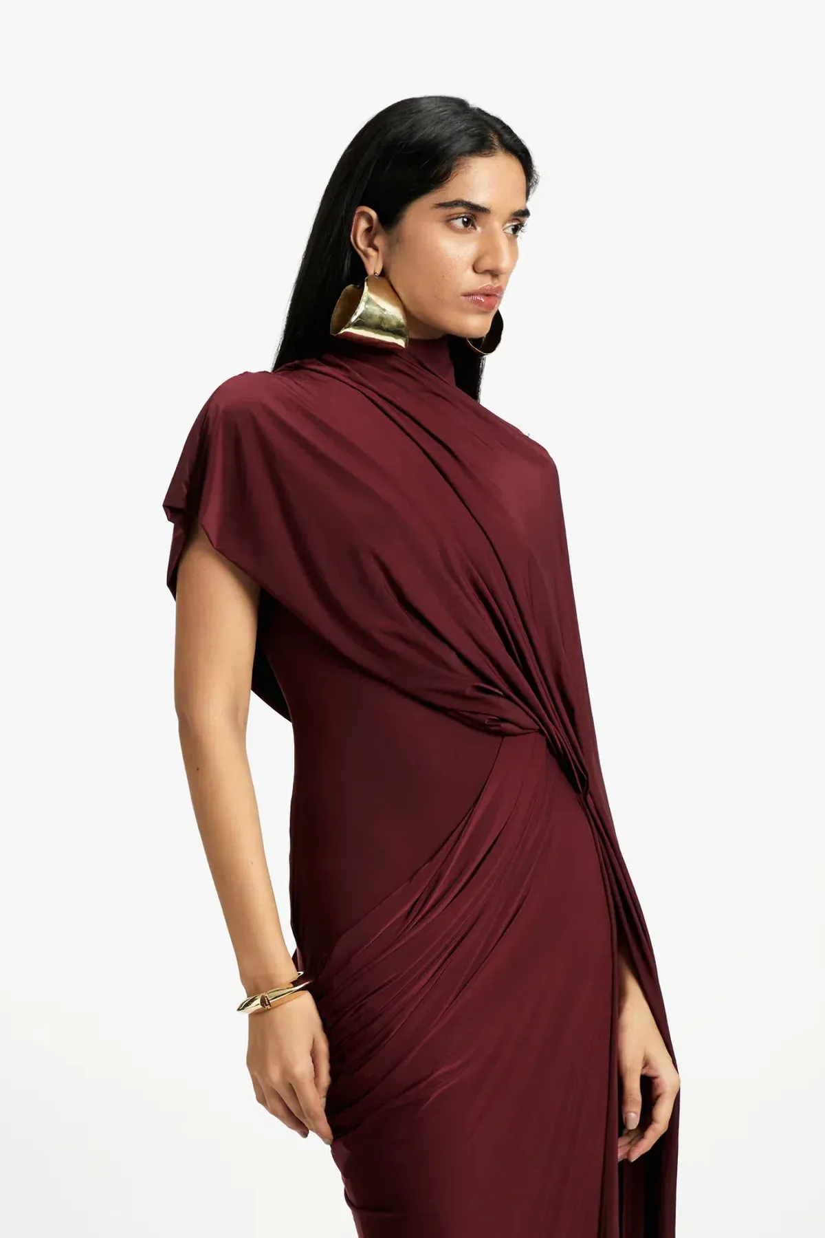 Deme by Gabriella Daphne Burgundy size M - Image 3