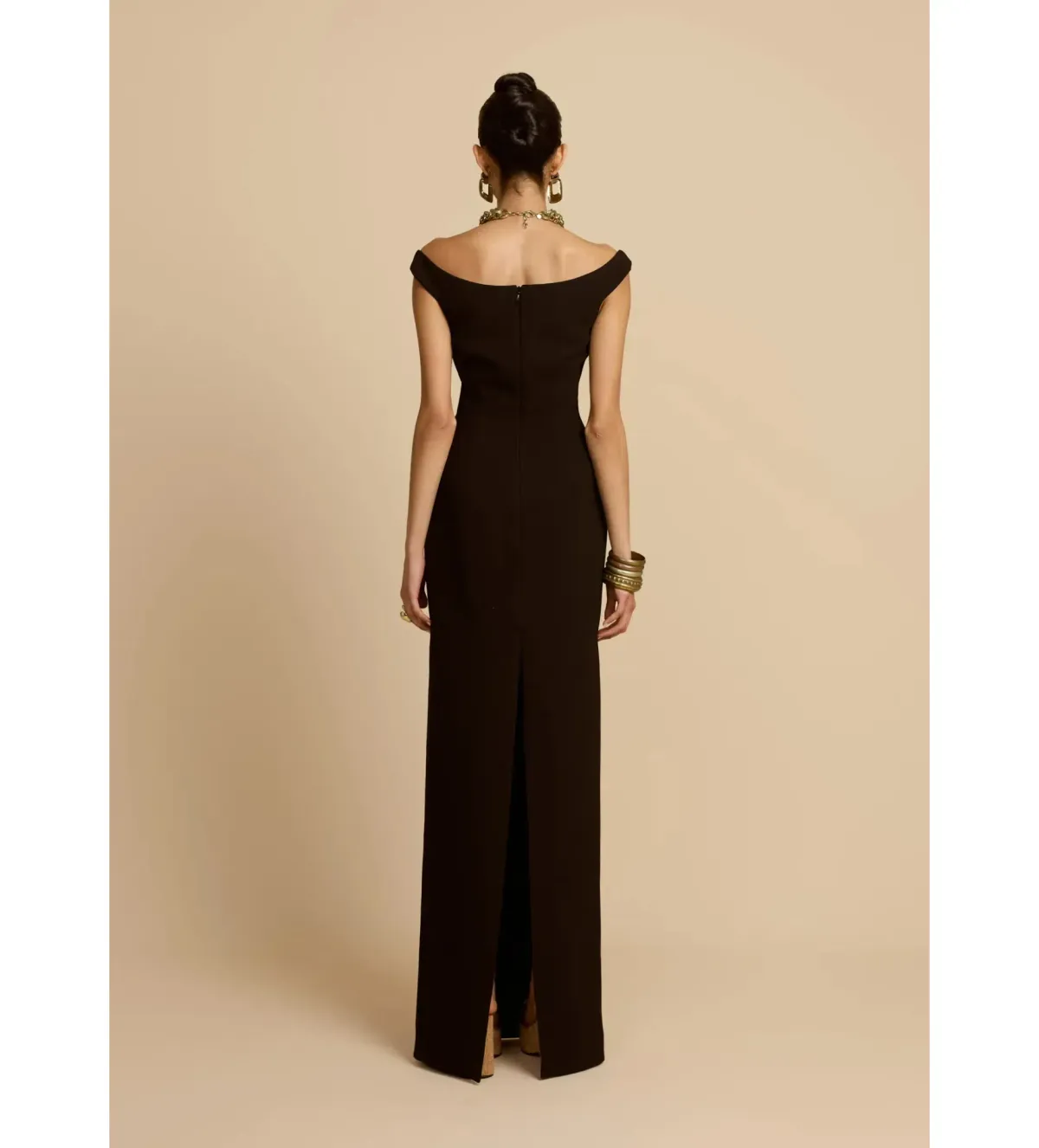 Arcina Ori Ellery Maxi Dress Black Size S/AU 8 - Image 4