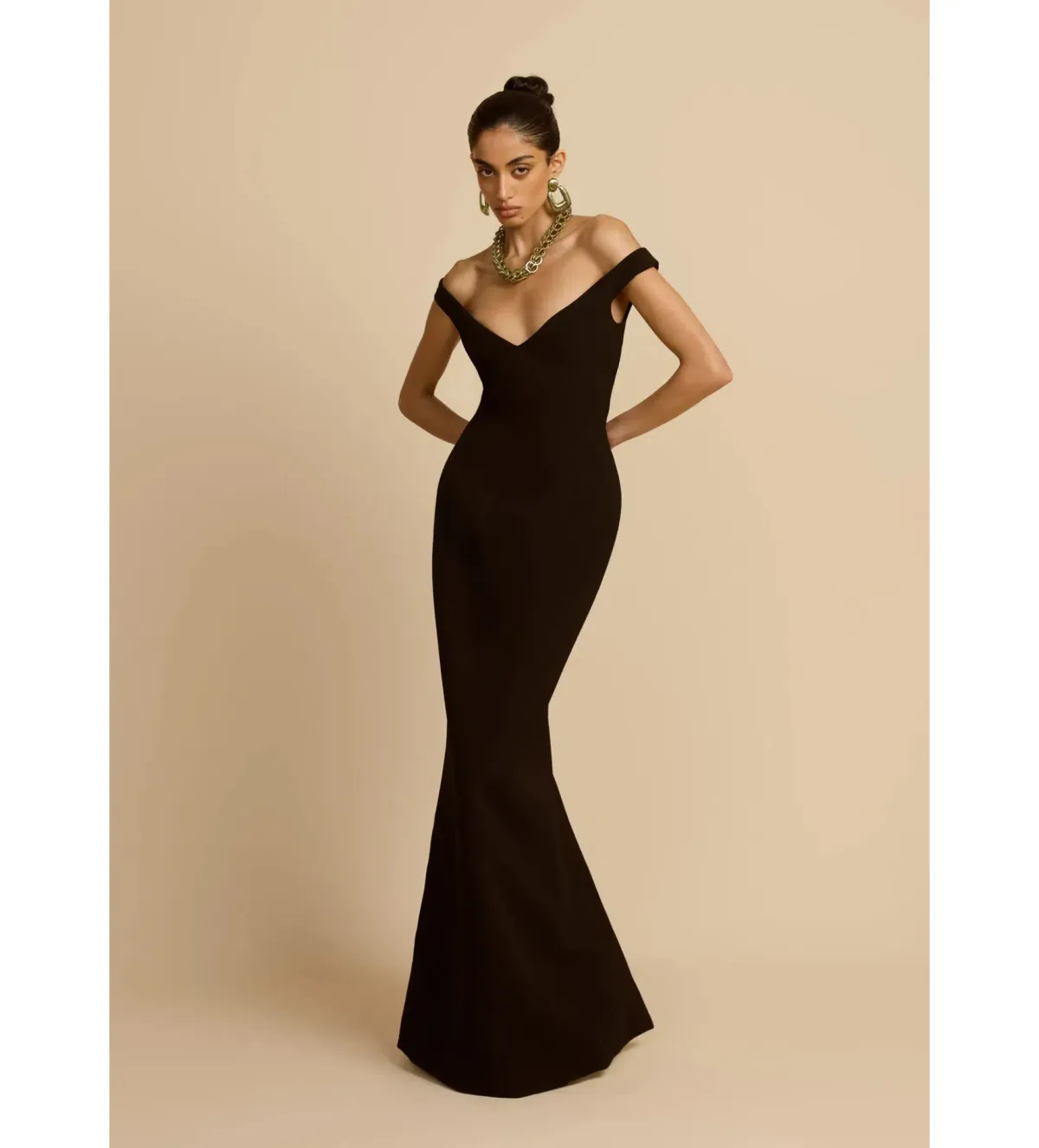 Arcina Ori Ellery Maxi Dress Black Size S/AU 8 - Image 3
