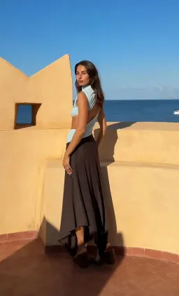 Bec and Bridge Conni Asym Midi Dress Size 8 for rent on The Volte - image 12