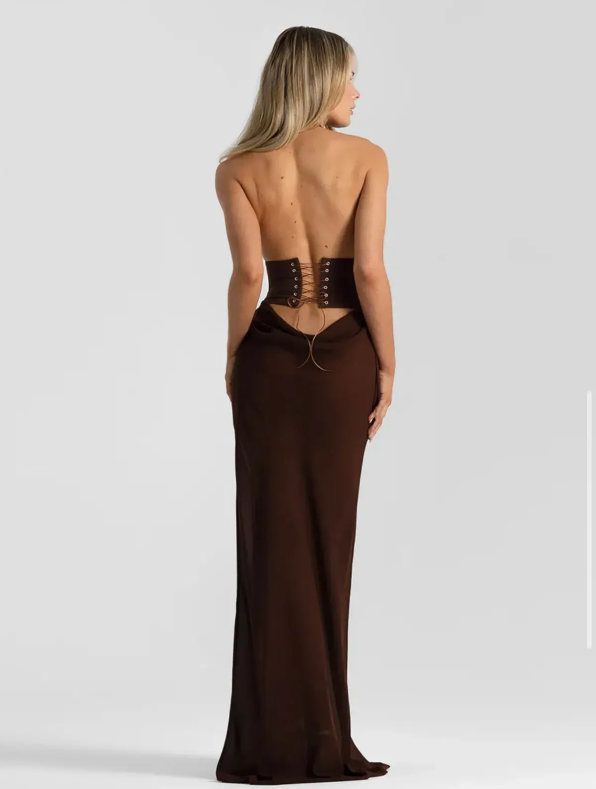 Natalie Rolt  Bronte Top and Allira Skirt in Espresso Brown Size 1 - Image 10