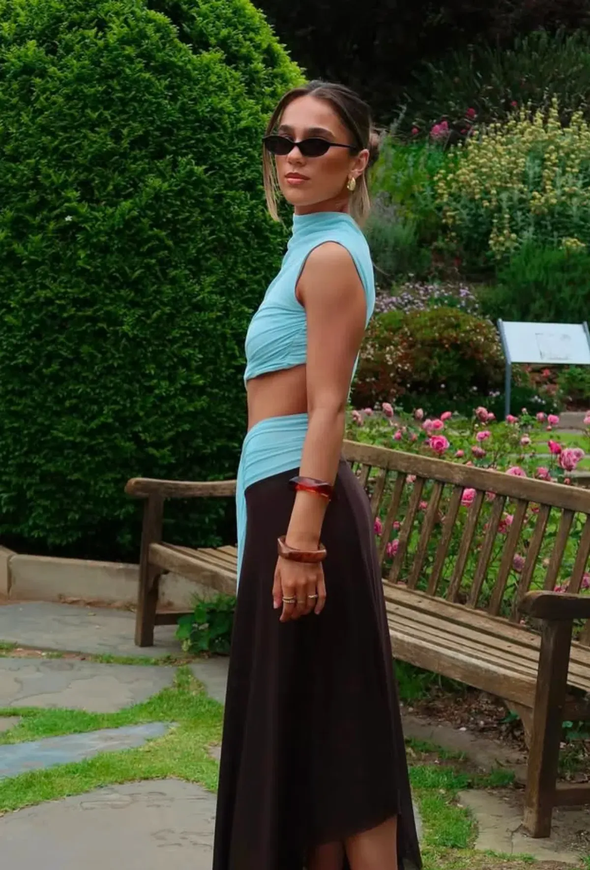Bec + Bridge Conni Aysm Midi Dress size 12 - Image 4