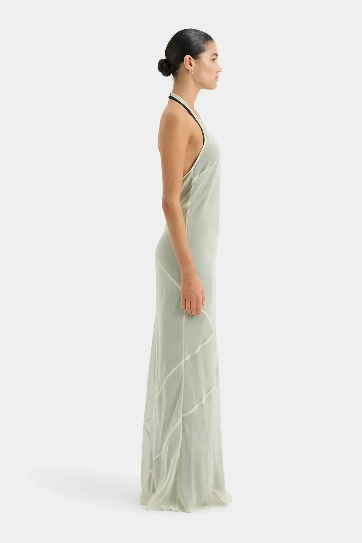 Sir the Label Strobe Halter Dress - Image 3