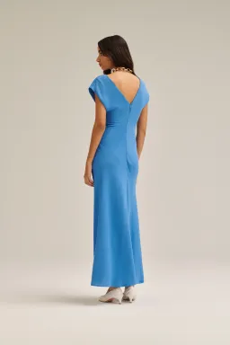 Scanlan Theodore Turban Ring Dress; size 8  for rent on The Volte - image 5