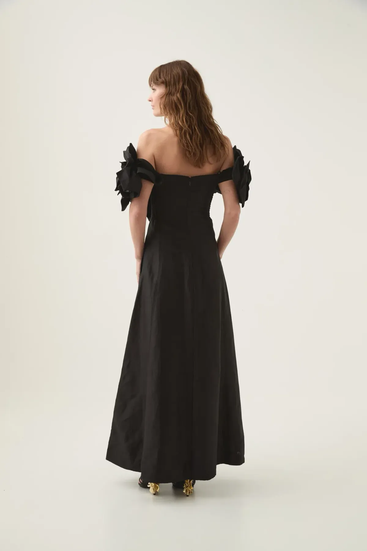 Aje Etta Midi Dress size 10 Black - Image 5