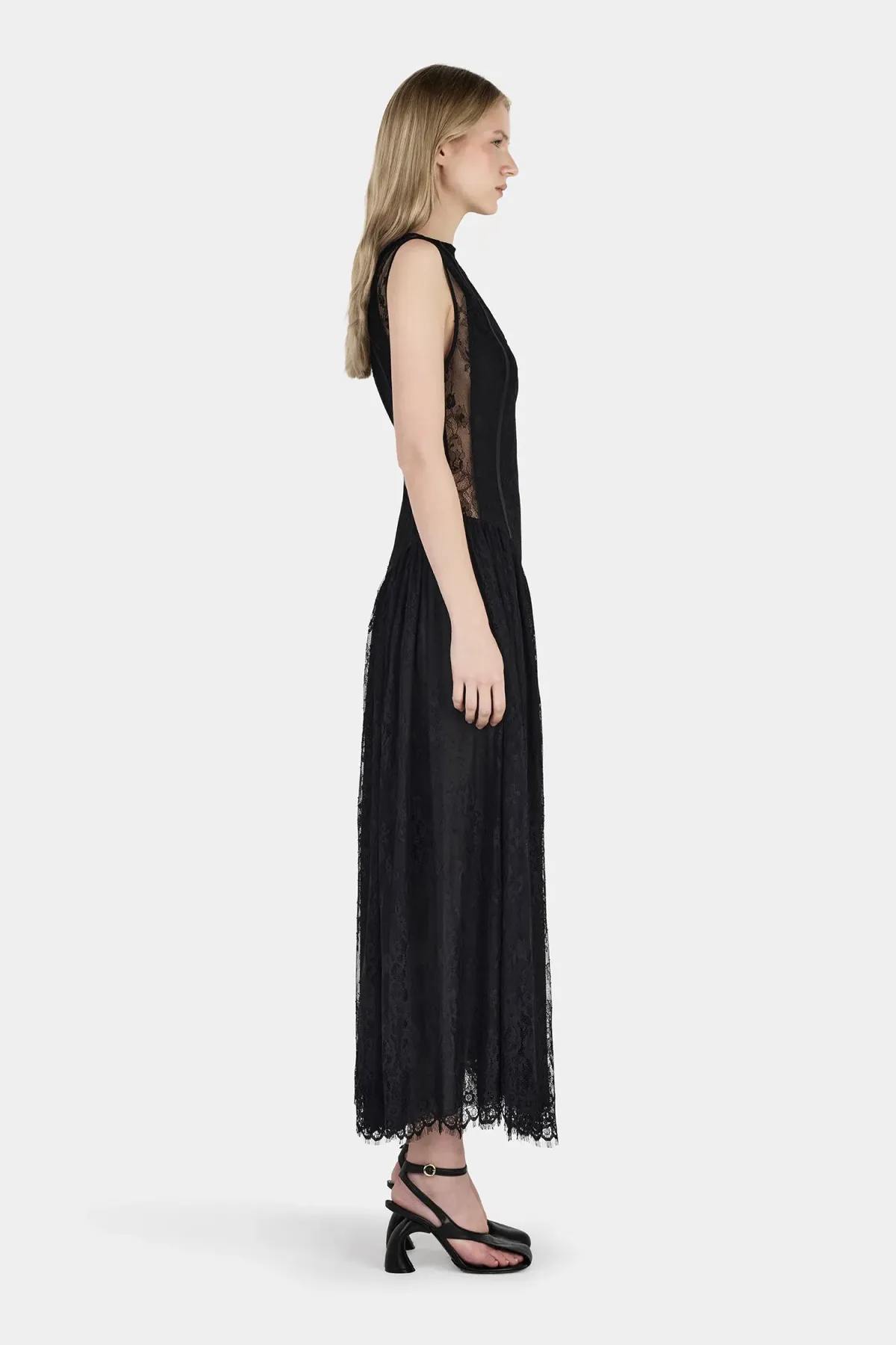 Hansen And Gretel Juliette Lace Dress Black Size 8 - Image 5