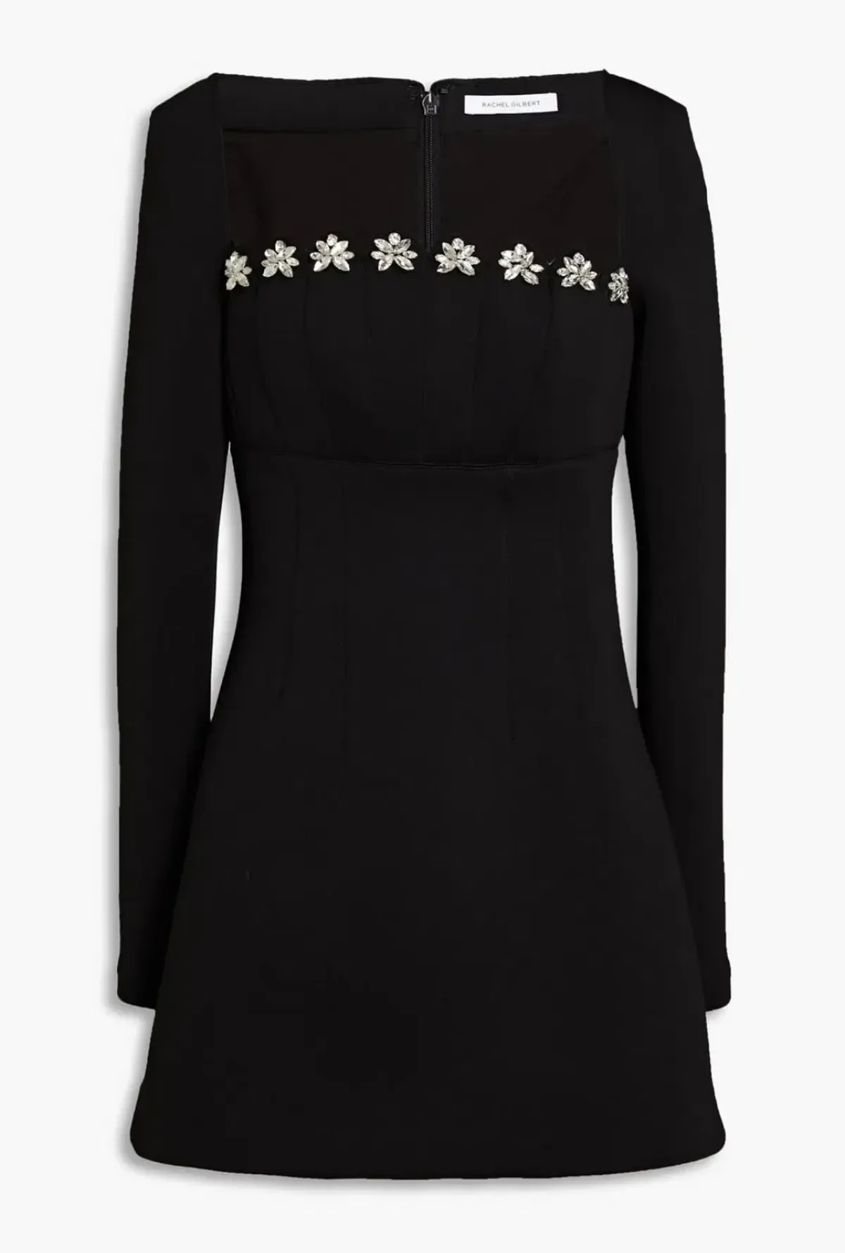 Rachel Gilbert Stella Mini Dress Black 5/AU16 - Image 3
