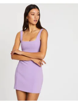 Bec & Bridge Candy Mini Dress Iris Purple Size AU 6 for rent on The Volte - image 2