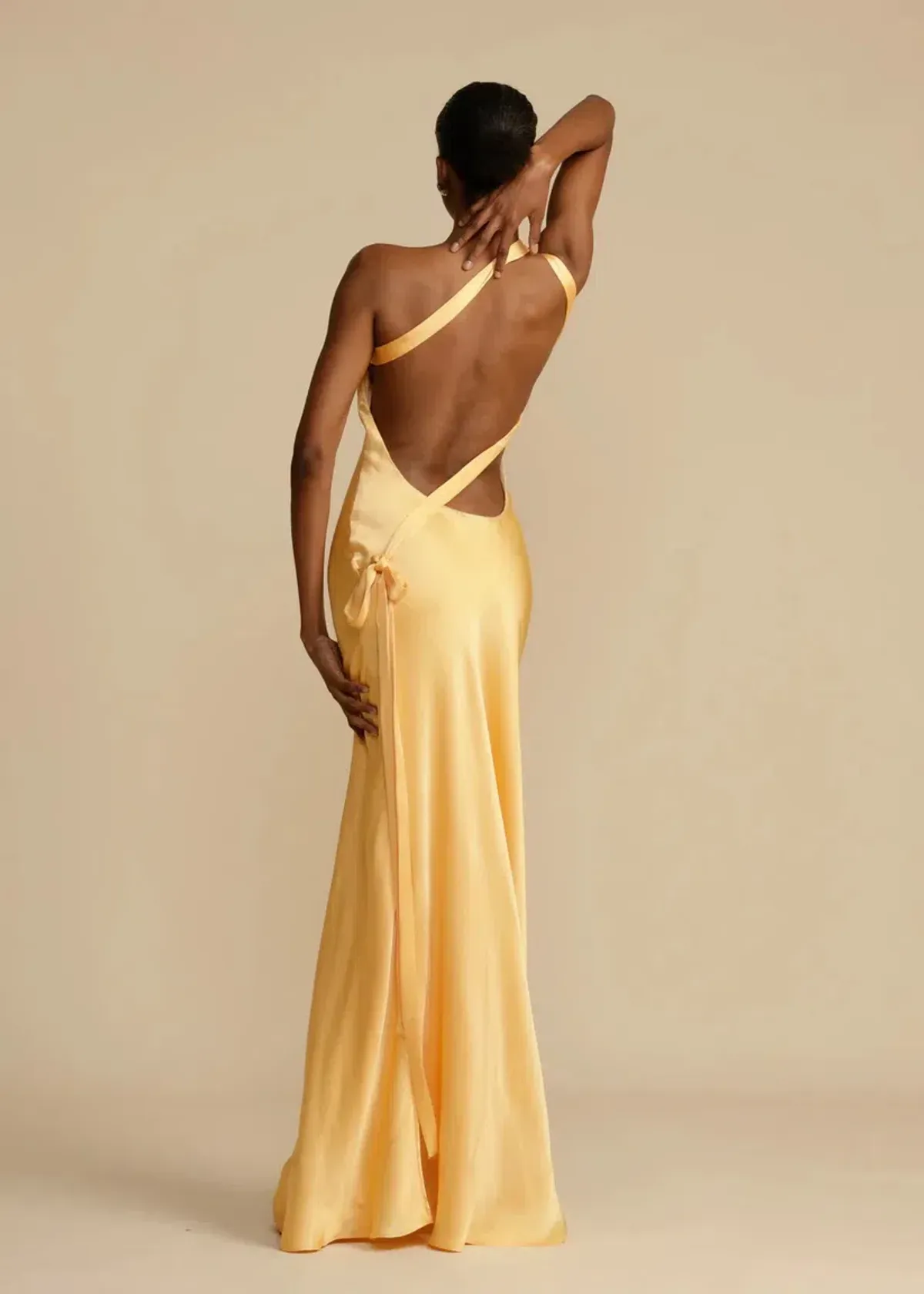 ARCINA ORI MONIQUE DRESS SUNSHINE YELLOW SIZE 8 (S) - Image 4