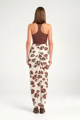 BENNI PIPER MAXI DRESS - COCO BLOSSOM - size 10 for rent on The Volte - image 3