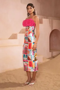 Eliya The Label- Positano Dress, Size 12- RRP $479 for rent on The Volte - image 9
