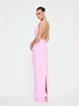 Effie Kats Verona Gown Taffy Pink Size 10/M for rent on The Volte - image 2