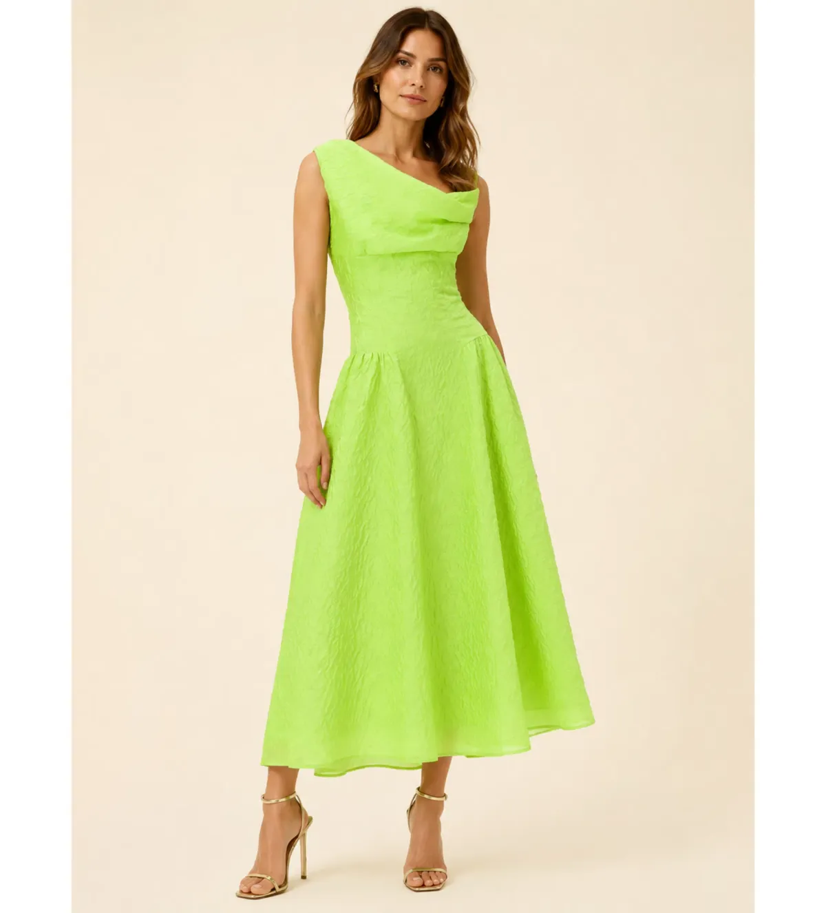 Rachel Gilbert Elley Midi Dress in Green Size 6/AU18 - Image 1