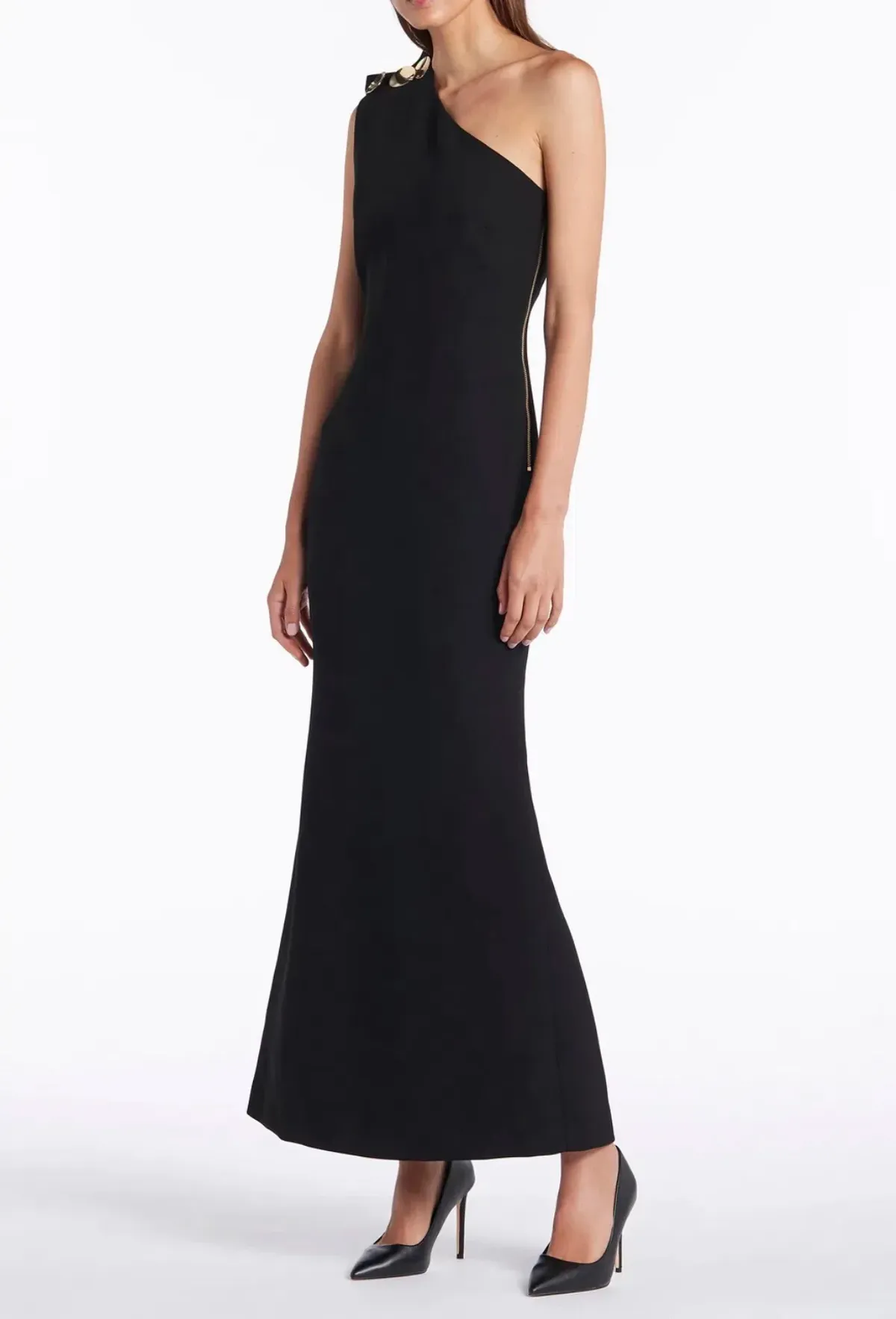 Carla Zampatti Diana Gown Black size 12 - Image 2