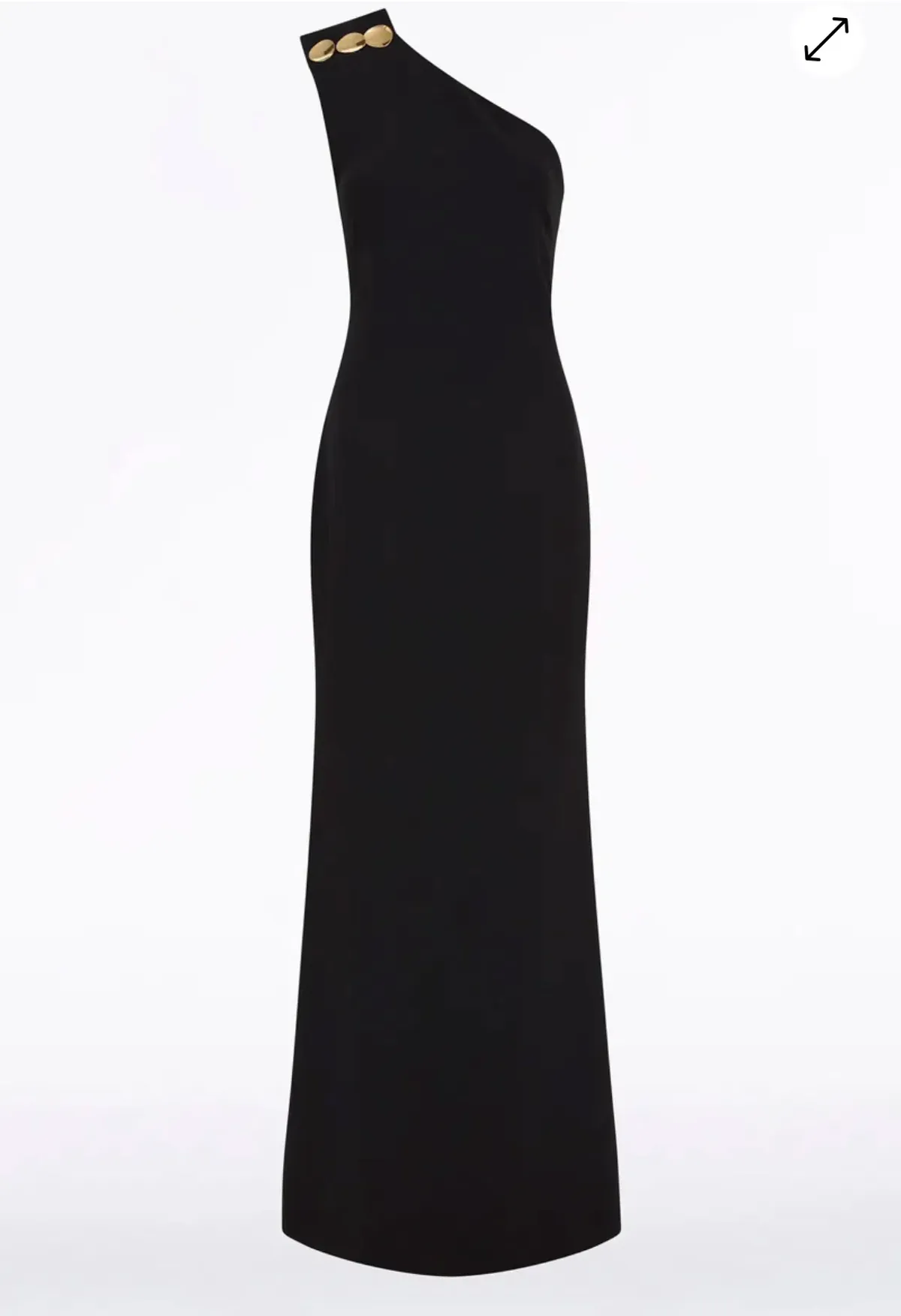 Carla Zampatti Diana Gown Black size 12 - Image 6