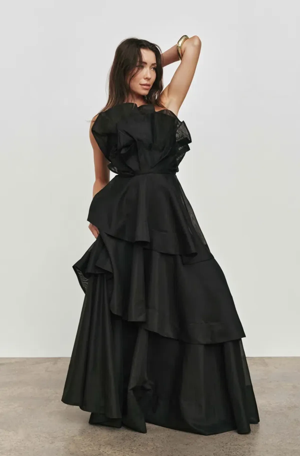 Aje Selestia Gown in Black Size 14 - Image 3