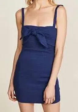 Bec & Bridge Under Eave Mini Dress - Navy - Size 12 for rent on The Volte - image 2
