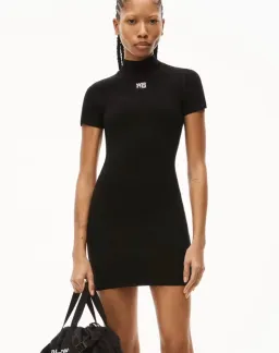 Alexander Wang Black Mini Dress for rent on The Volte - image 2