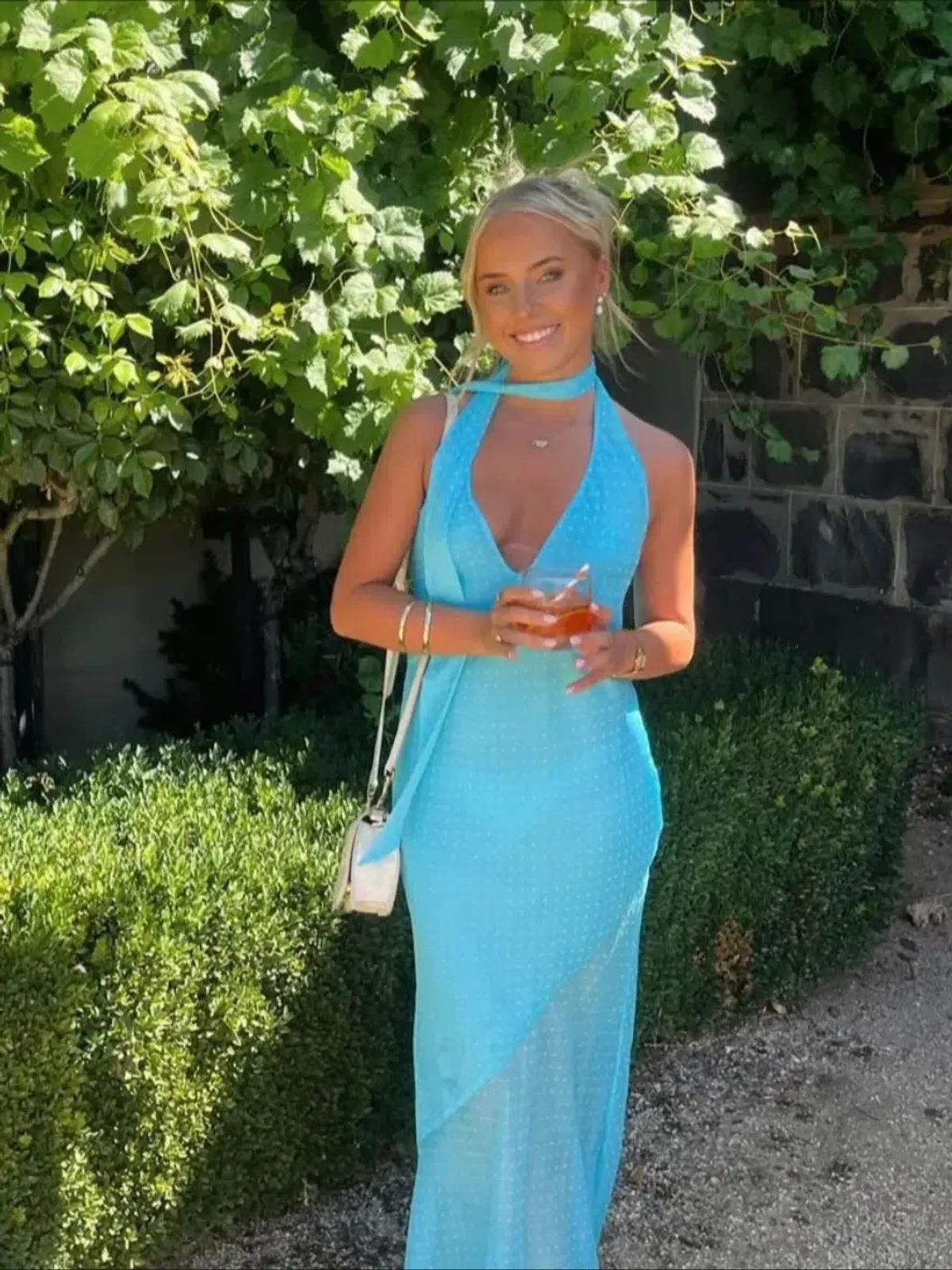 I Am Delilah Jasmine Maxi in Blue Lagoon Size S - Image 1