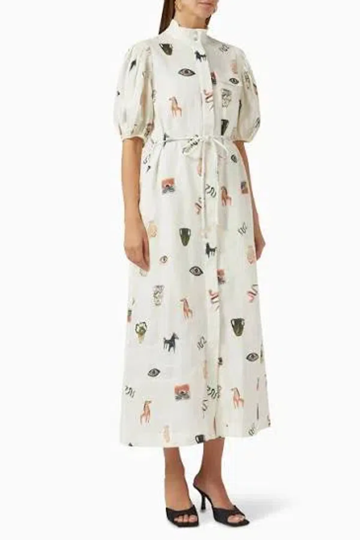 Alemais Hera Midi Dress Size 10 - Image 4
