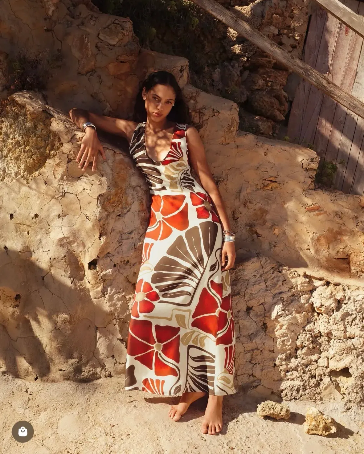 Sir Julietta Scoop Maxi Dress Size 8 - Image 1