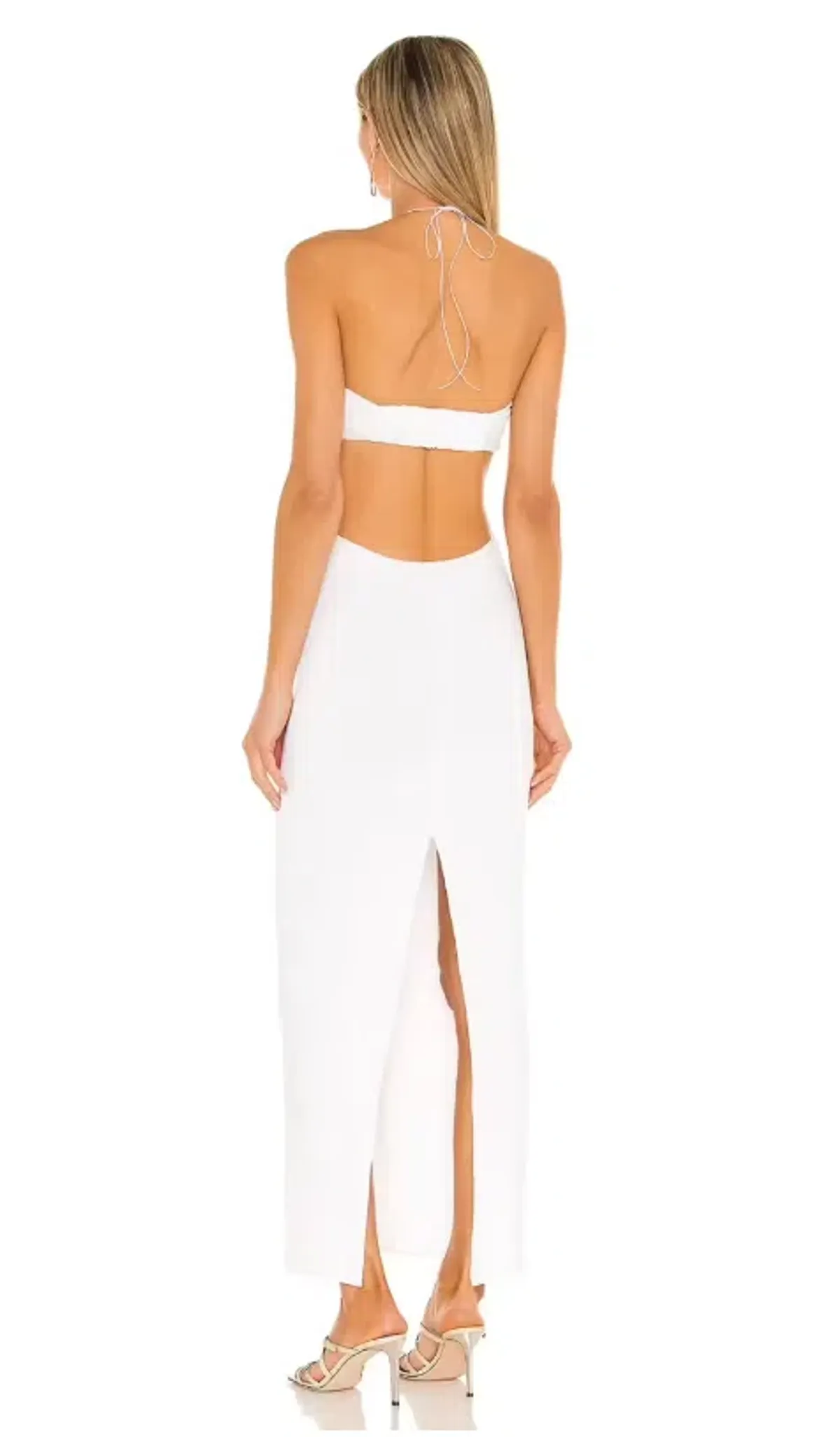 Natalie Rolt Willow Midi in White - Image 2