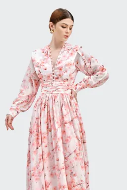 Justin Tong Xander Maxi Dress Size 12 for rent on The Volte - image 3
