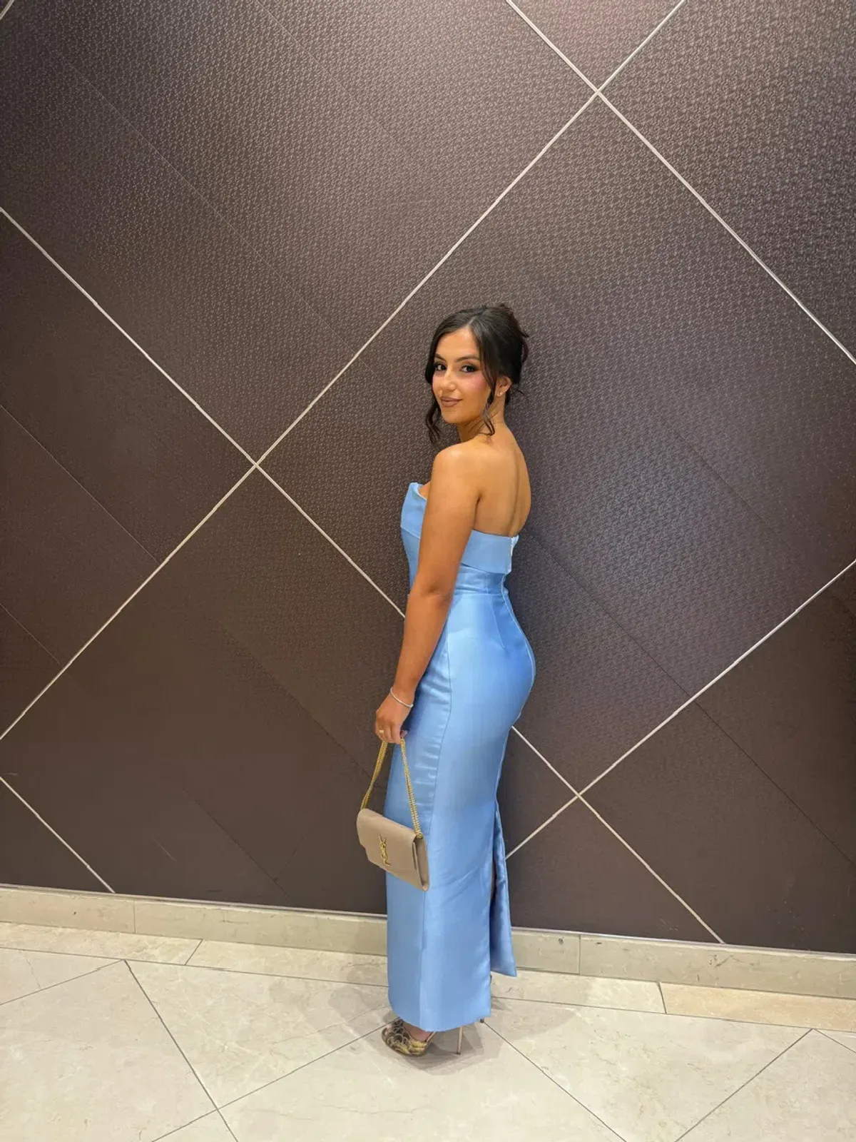 Jafrie By R - Eclipse Maxi Gown (Cornflower blue)  - Image 2
