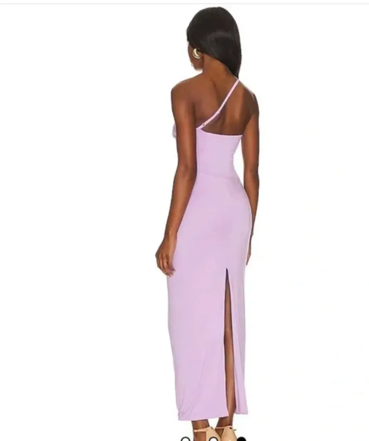 Natalie Rolt Violetta Dress Lilac Size 0 AU 6 - Image 2