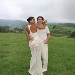 Benni Ariel Maxi Dress in Shell Size 10 AU / Medium for rent on The Volte - image 3