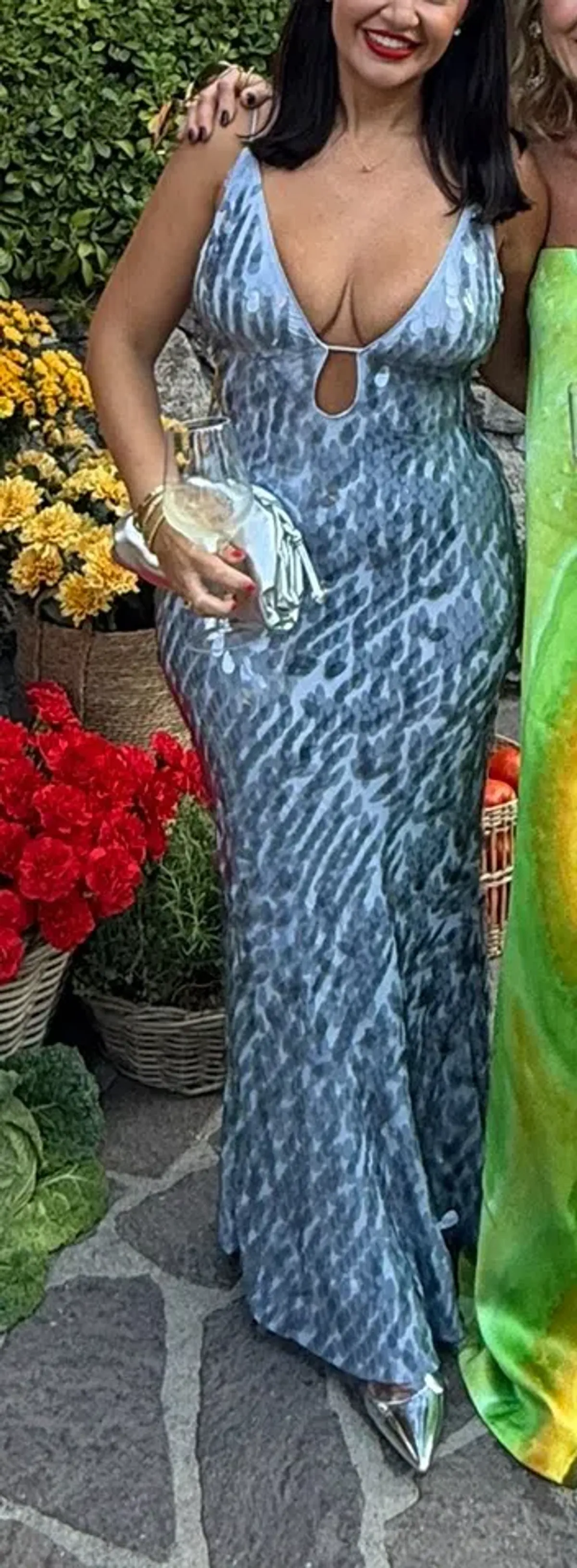 THE SAPPHIRE SEQUIN DRESS - size medium - Image 3