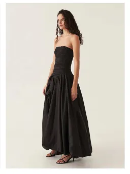 AJE Violette Bubble Hem Maxi for rent on The Volte - image 3