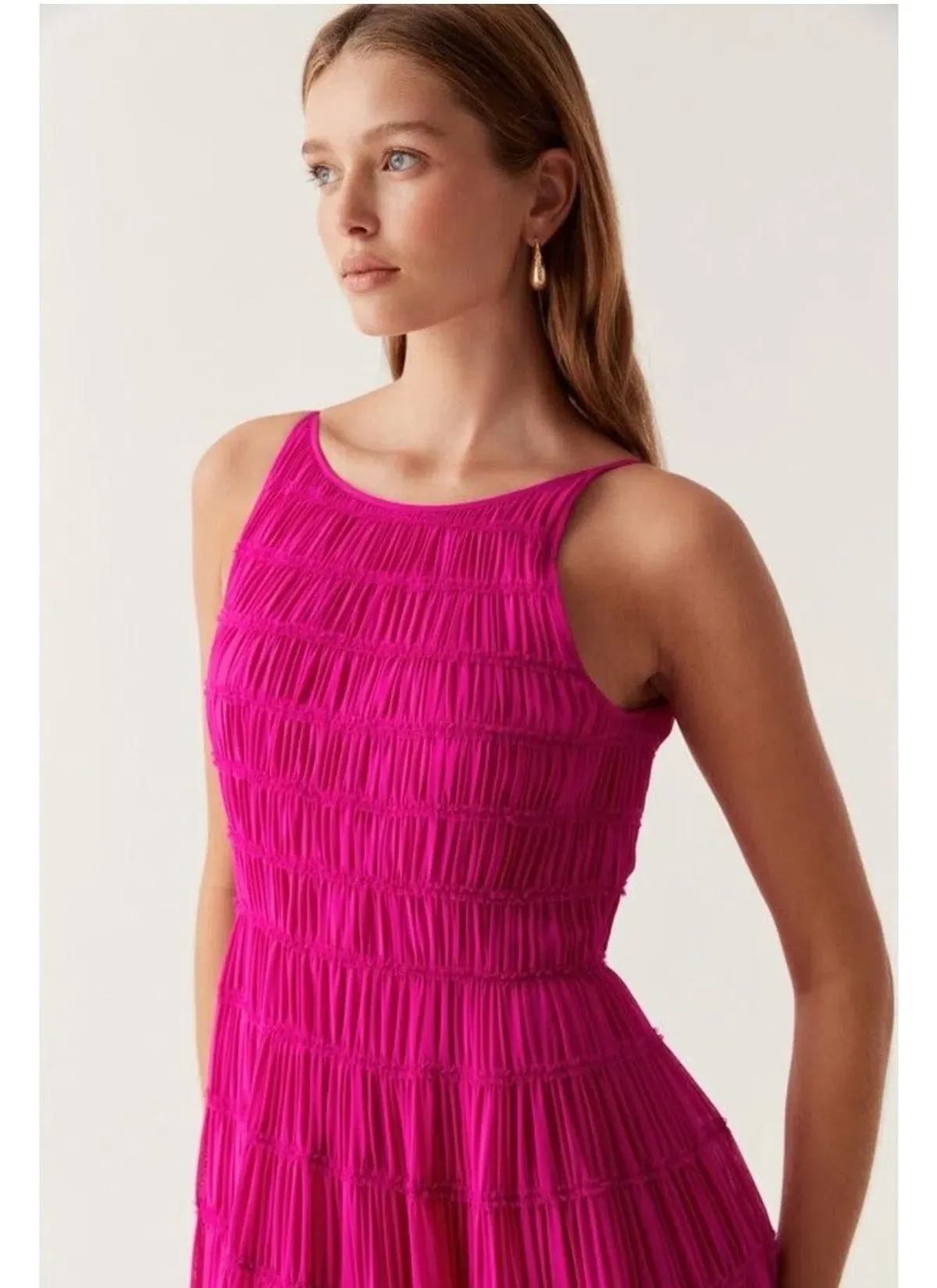 Aje Rosewood Ruched Maxi Dress - Image 4