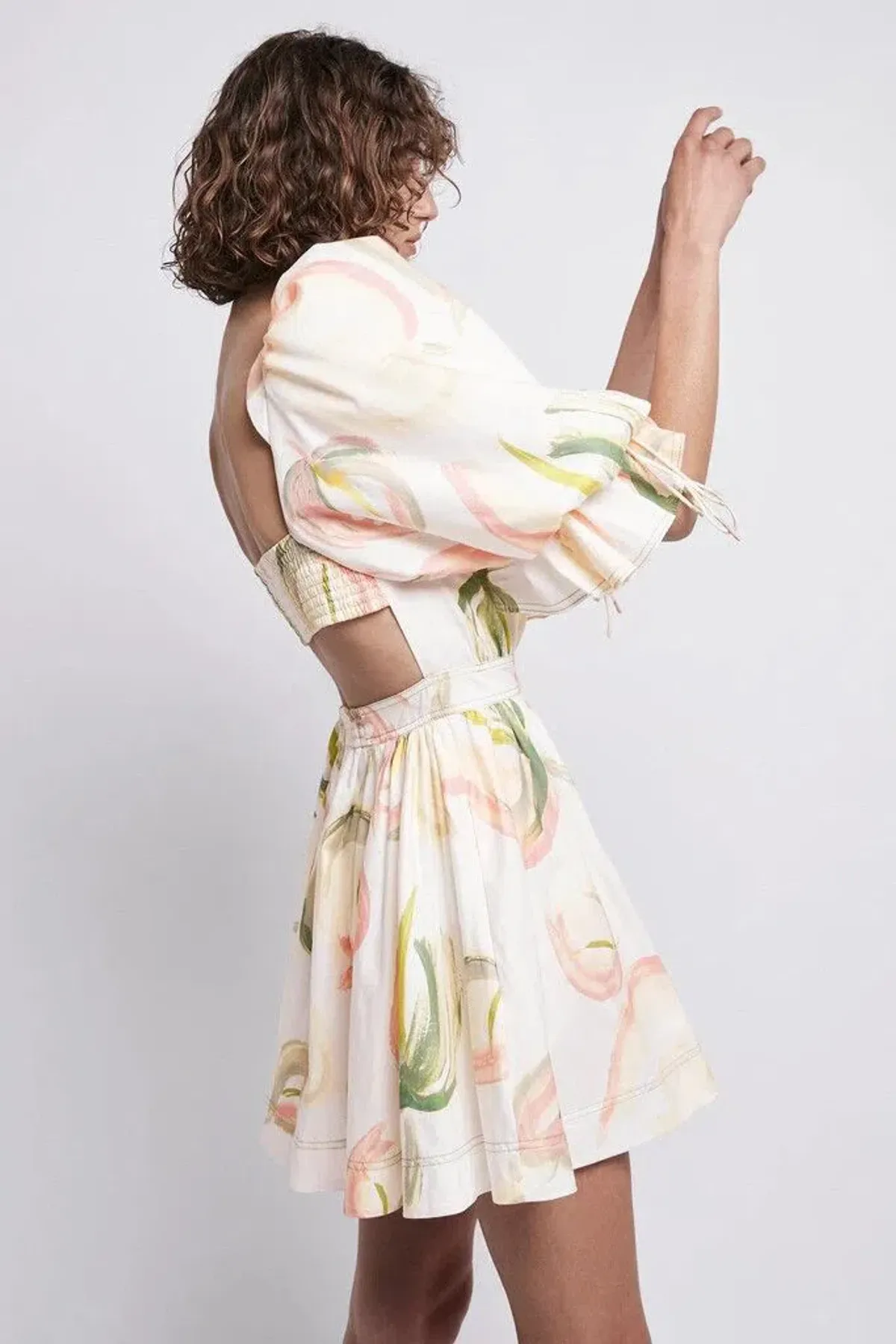 Aje Imprint Floral Mini Dress Size AU 6 / XS - Image 2