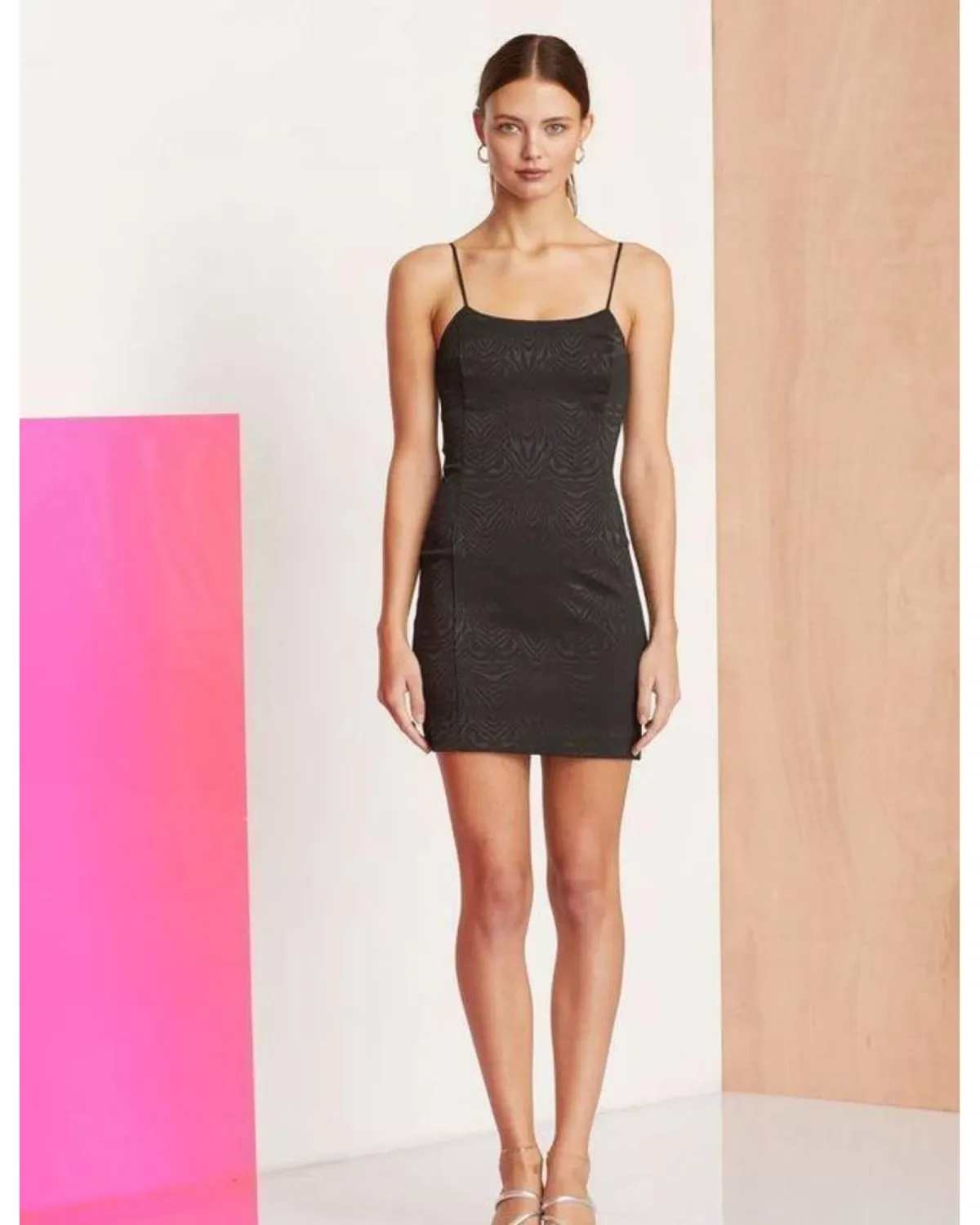 Bec & Bridge Ze'bre Mini Dress Black Size AU 8 - Image 1